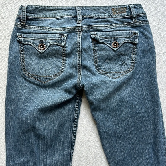 Vintage Y2K low rise wide leg jeans SZ 29x31 - Picture 13 of 14